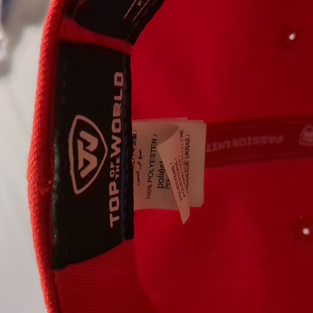 Wisconsin Badgers Top Of The World fitted hat - Picture 10 of 15